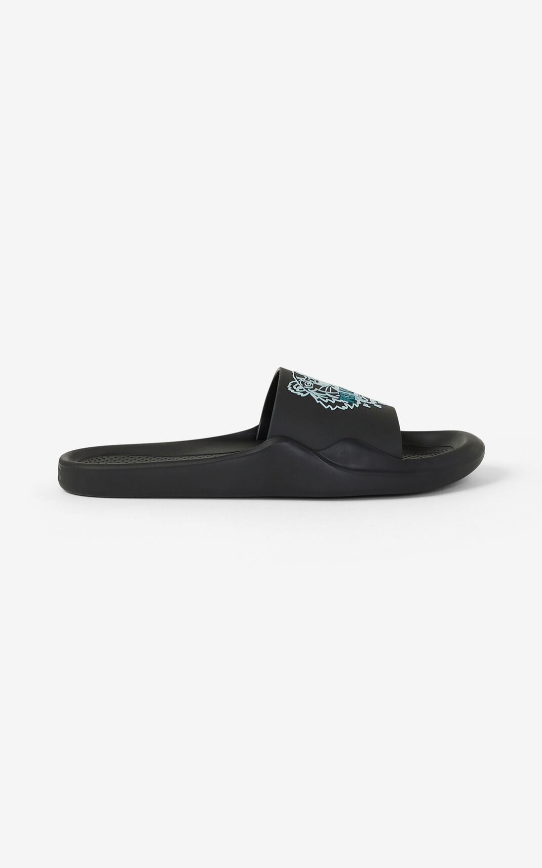 Chinelo Kenzo Pool Tiger Masculino - Pretas | 904PCORWN